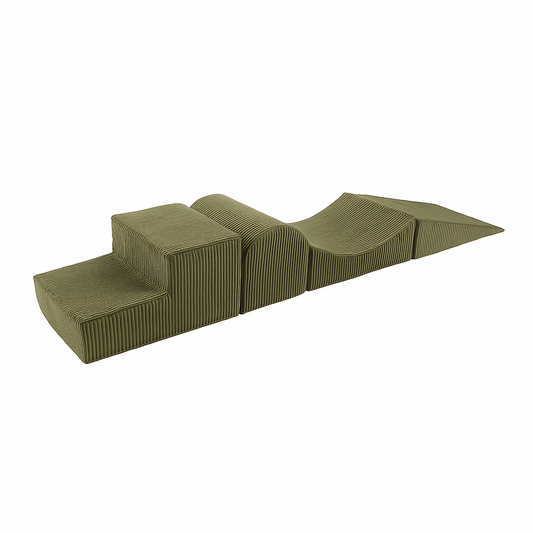 Aesthetic Foam 4 Elements Playset, Coudroy, Khaki