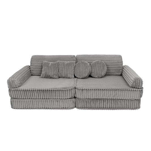 Churros Premium Kids Sofa, Moon Dust Grey