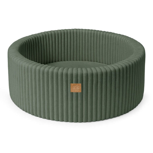 Churros Round Ball Pit without Balls, 90x30cm, Olive Sage Green
