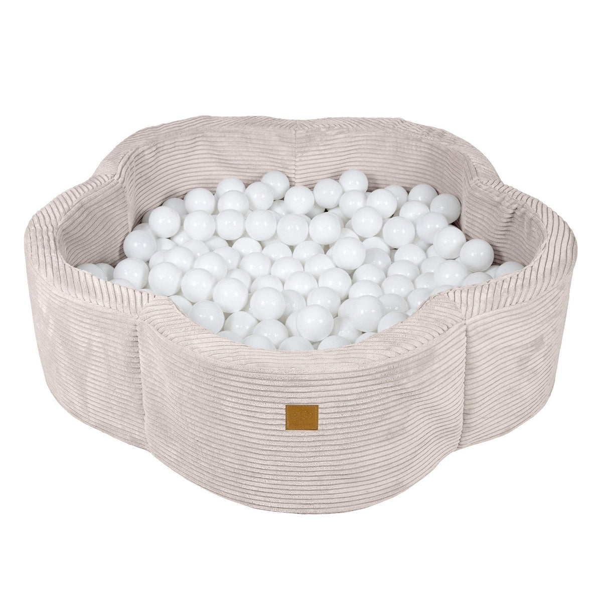 Aesthetic Ball Pit, Flower, without Balls, Ecru