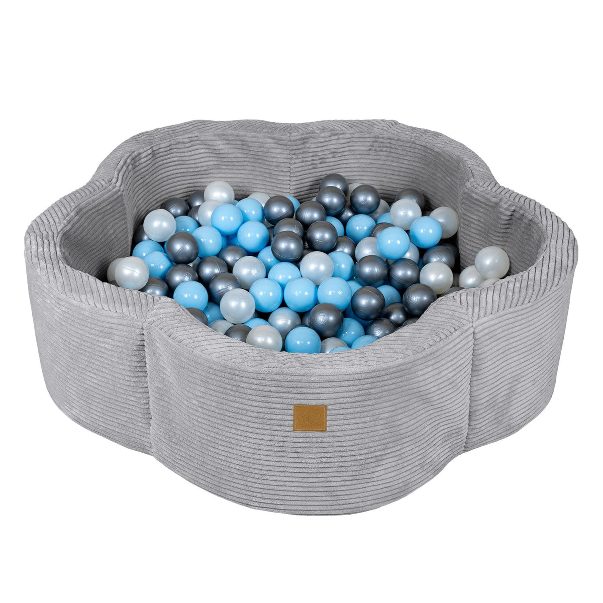 Aesthetic Ball Pit, Flower, without Balls, Grey