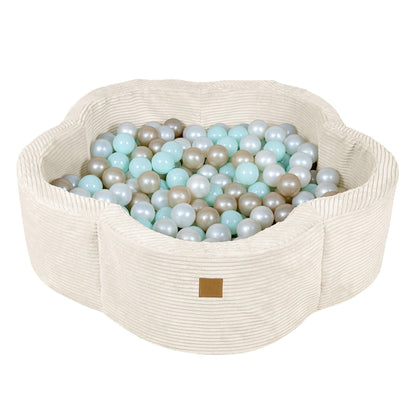 Aesthetic Ball Pit, Flower, without Balls, Vanila