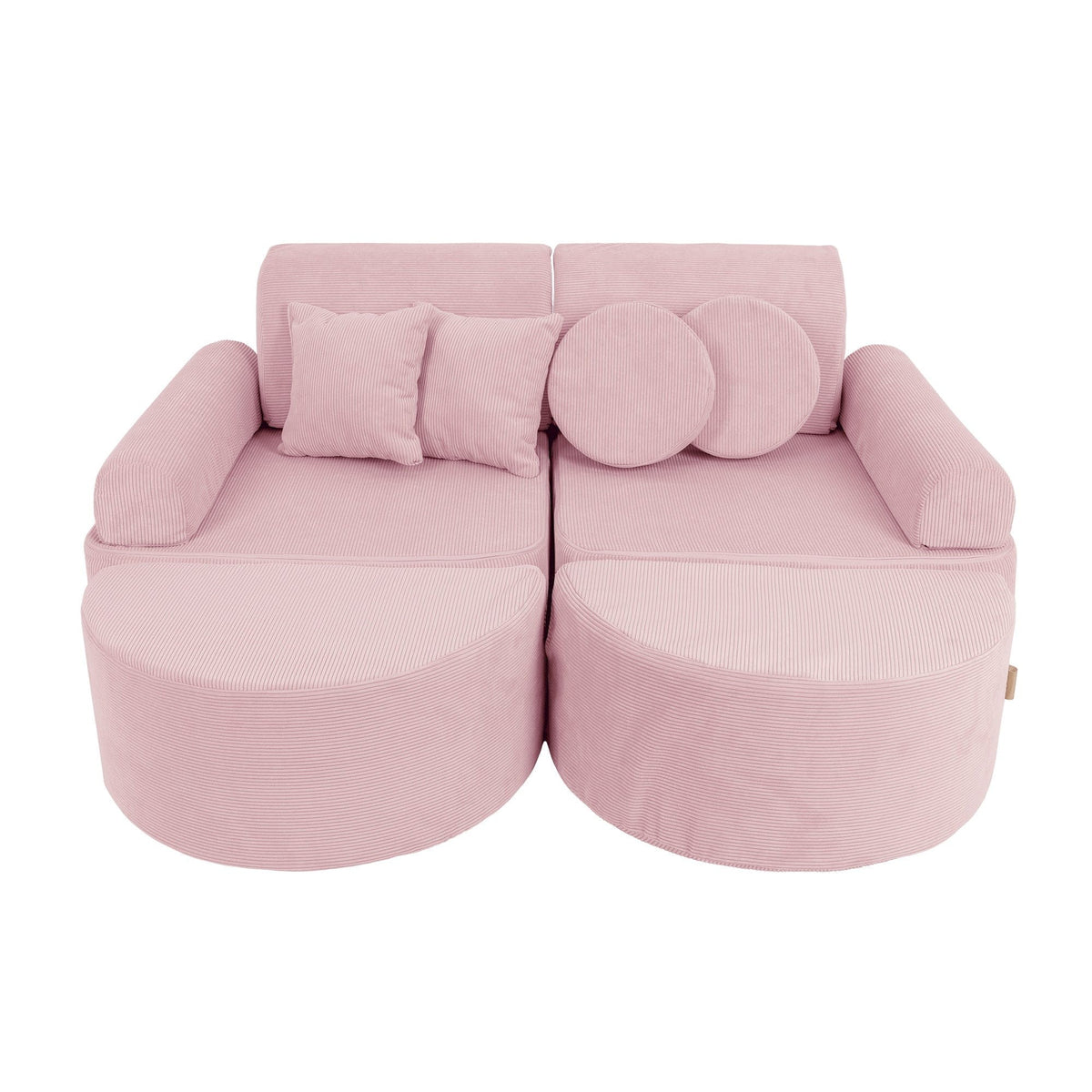 Slimcord Pocket Max Kids Sofa, Pink