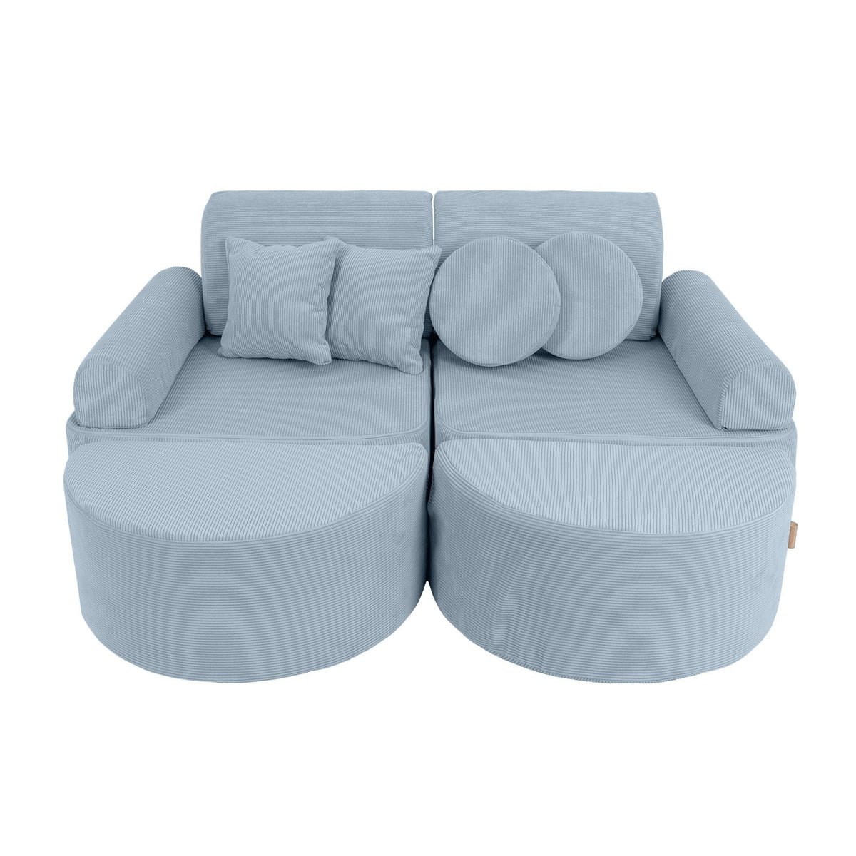 Slimcord Pocket Max Kids Sofa, Turquoise