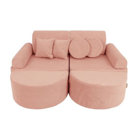 Slimcord Pocket Max Kids Sofa, Brick