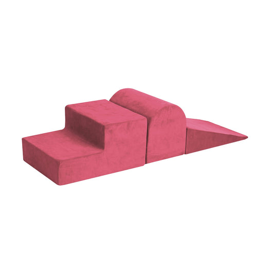 Velvet Foam 3 Elements Playset, Raspberry Red