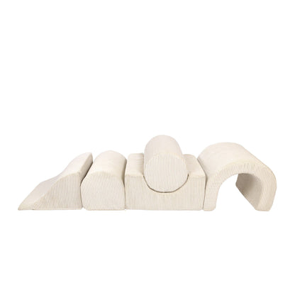 Aesthetic Baby Soft Play Set, 5 Elements, Vanilla