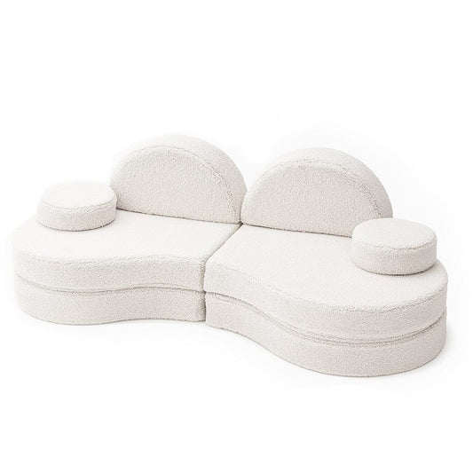 Modular Sofa for Kids Coccolo – 6 Pieces | Bearly Off-White