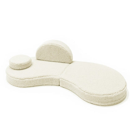 Modular Sofa for Kids Coccolo – 6 Pieces | Bearly Cream