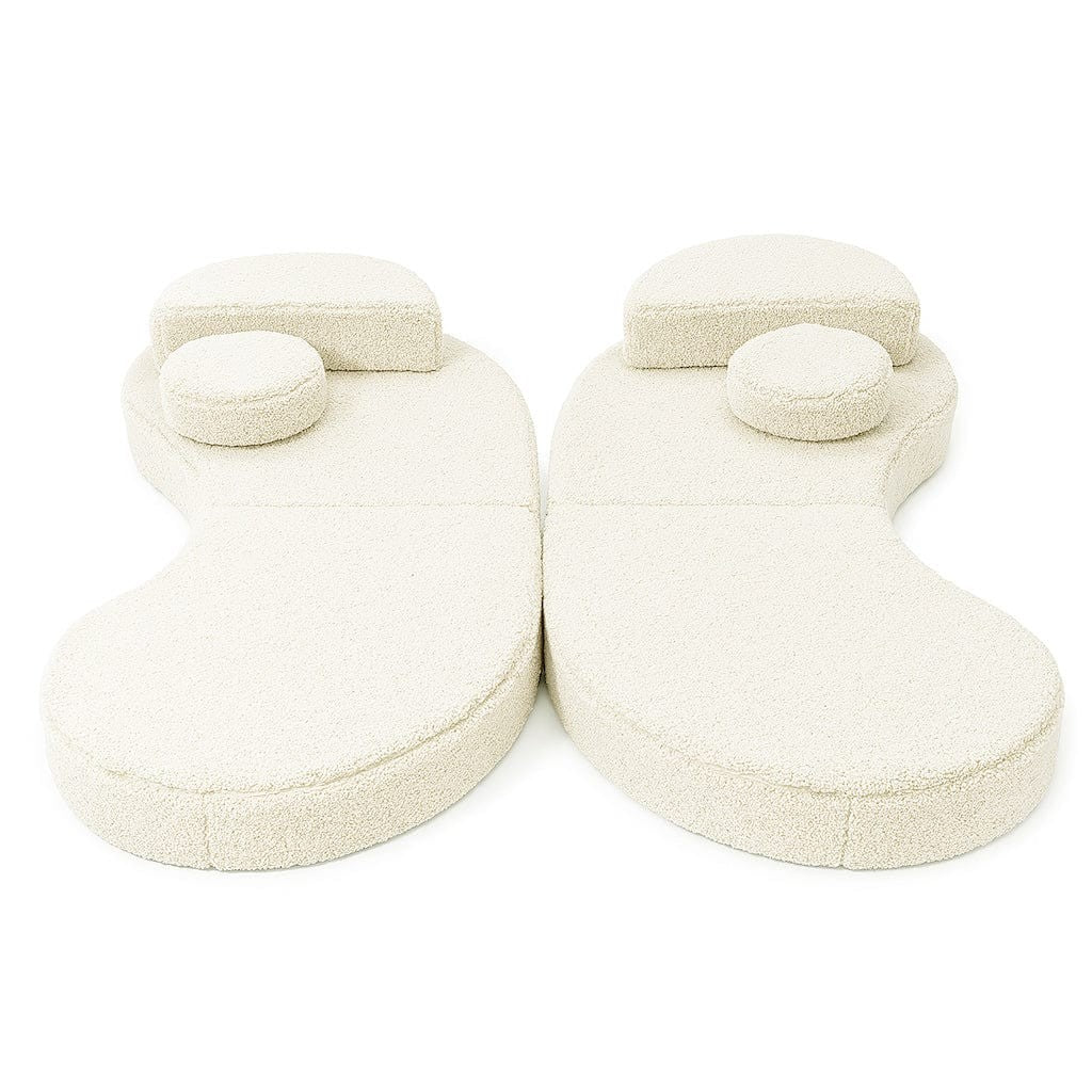 Modular Sofa for Kids Coccolo – 6 Pieces | Bearly Cream