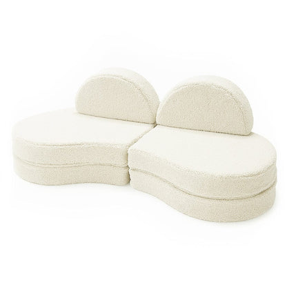 Modular Sofa for Kids Coccolo – 6 Pieces | Bearly Cream