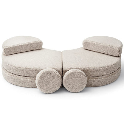 Modular Sofa for Kids Coccolo – 6 Pieces | Bearly Cream
