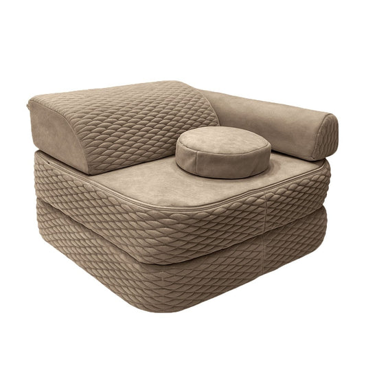 Dune Kids Play Armchair, 60cm, Stone-Gray