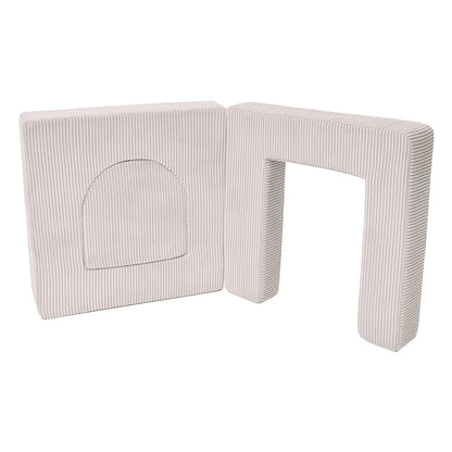 Aesthetic Soft Play Set for Toddlers | Archway 160cm | 4 Elements Ecru