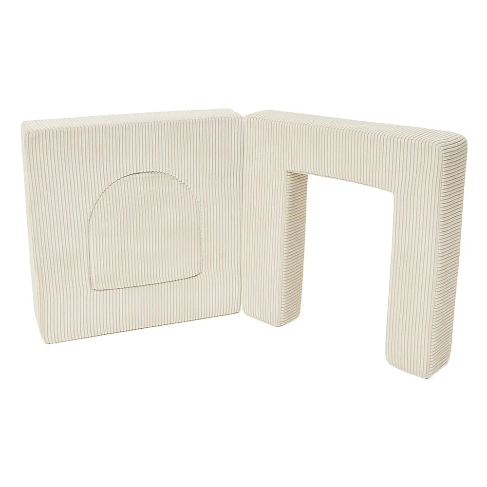 Aesthetic Soft Play Set for Toddlers | Archway 160cm | 4 Elements Vanilla