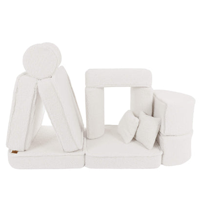 Bearly Pocket Max Kids Sofa, Off White