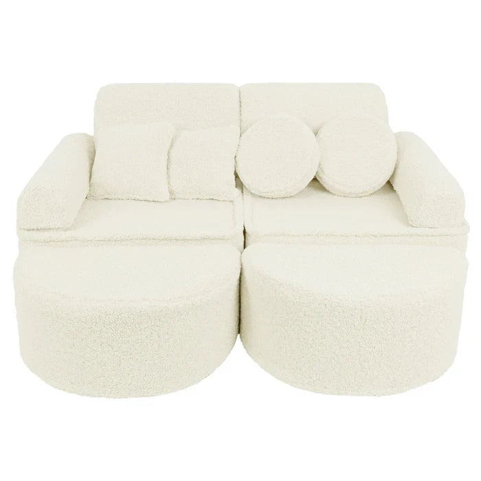 Bearly Pocket Max Kids Sofa, Taupe