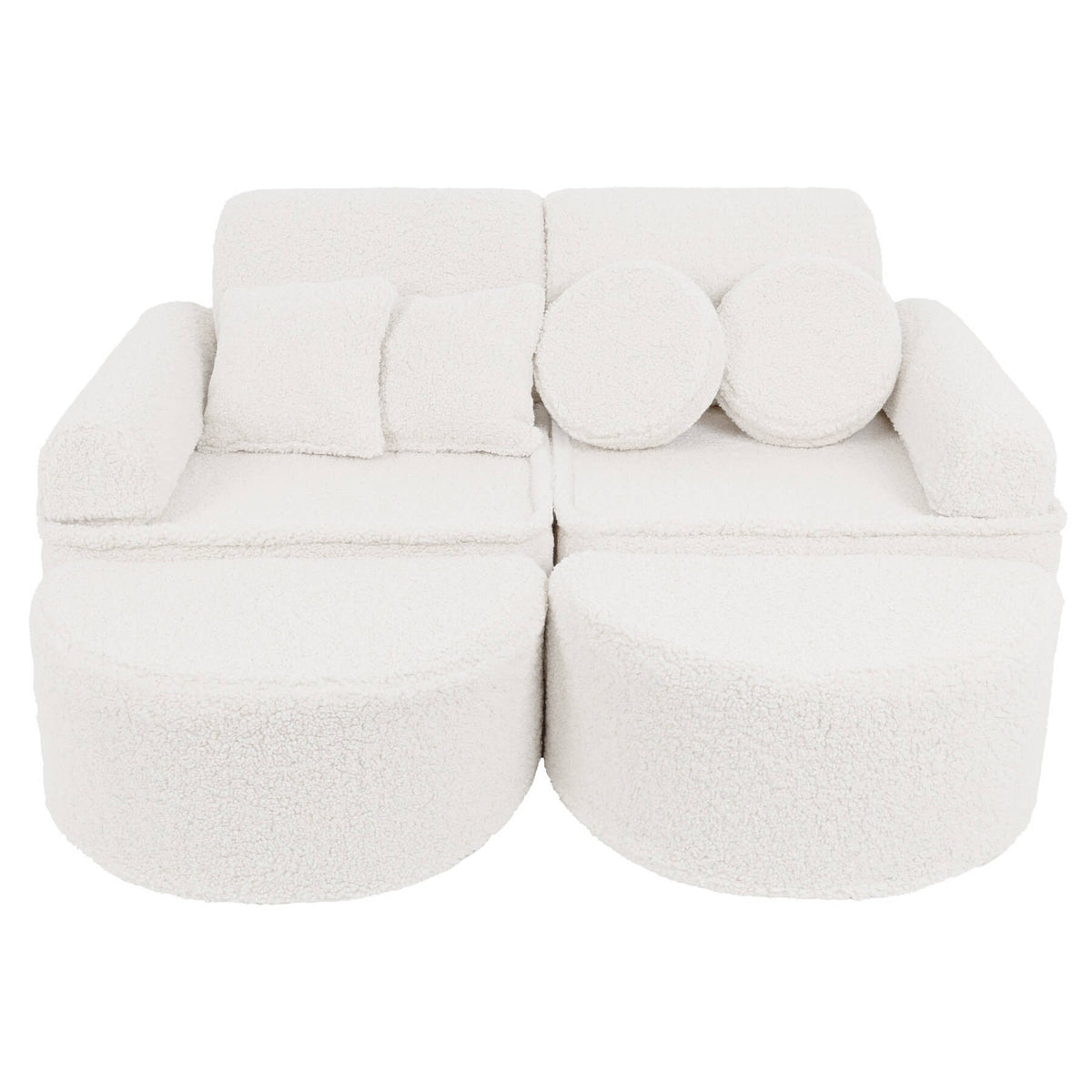 Bearly Pocket Max Kids Sofa, Taupe