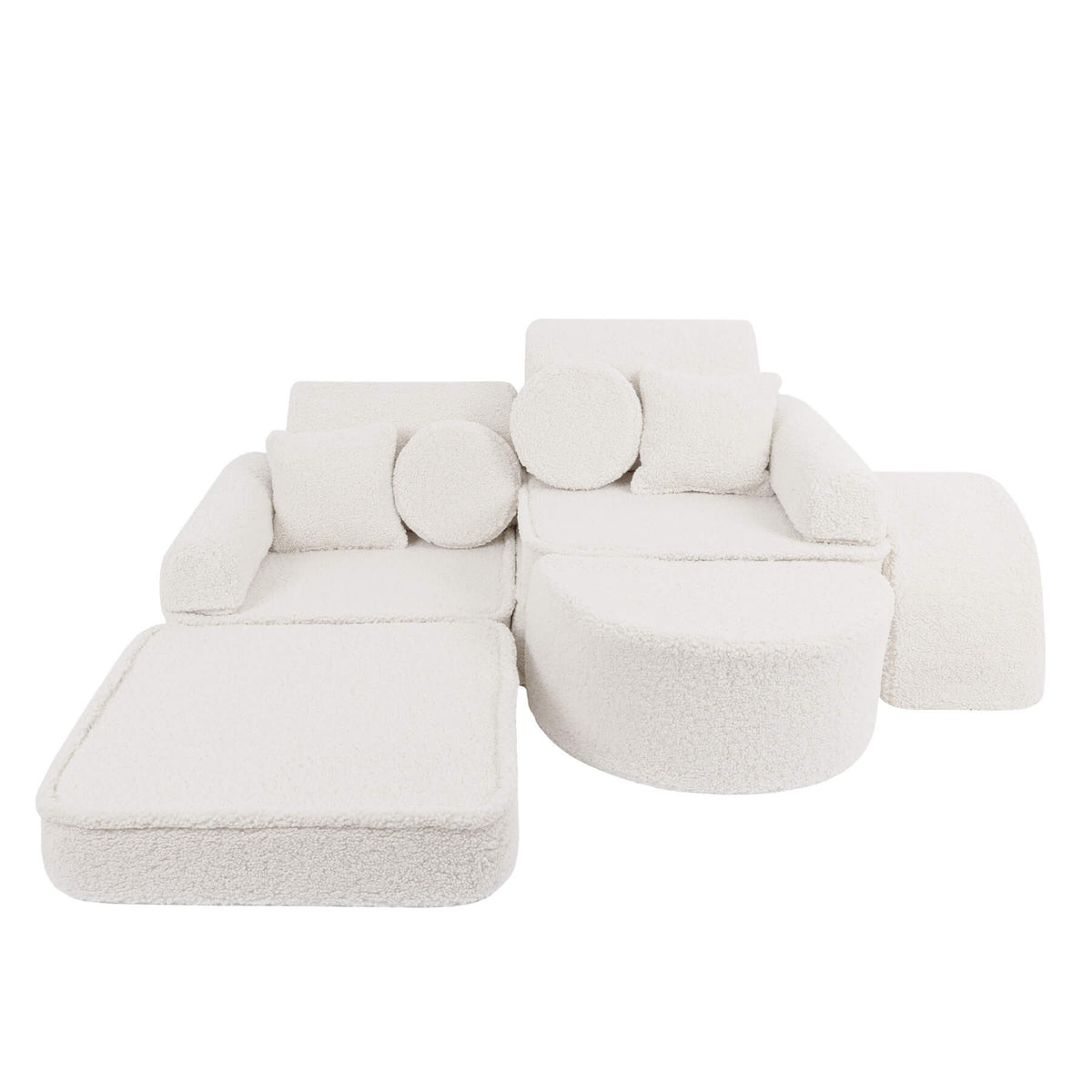 Bearly Pocket Max Kids Sofa, Taupe