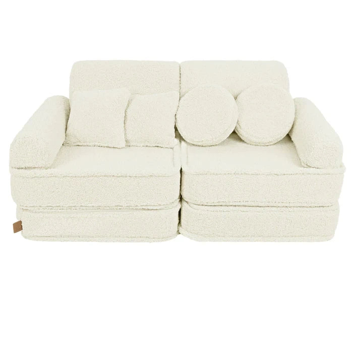 Bearly Pocket Plus Kids Sofa, Off White