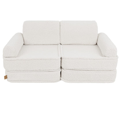 Bearly Pocket Plus Kids Sofa, Off White