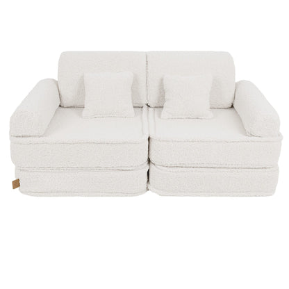 Bearly Pocket Plus Kids Sofa, Off White