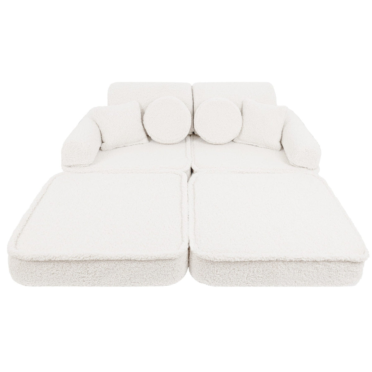 Bearly Pocket Plus Kids Sofa, Off White