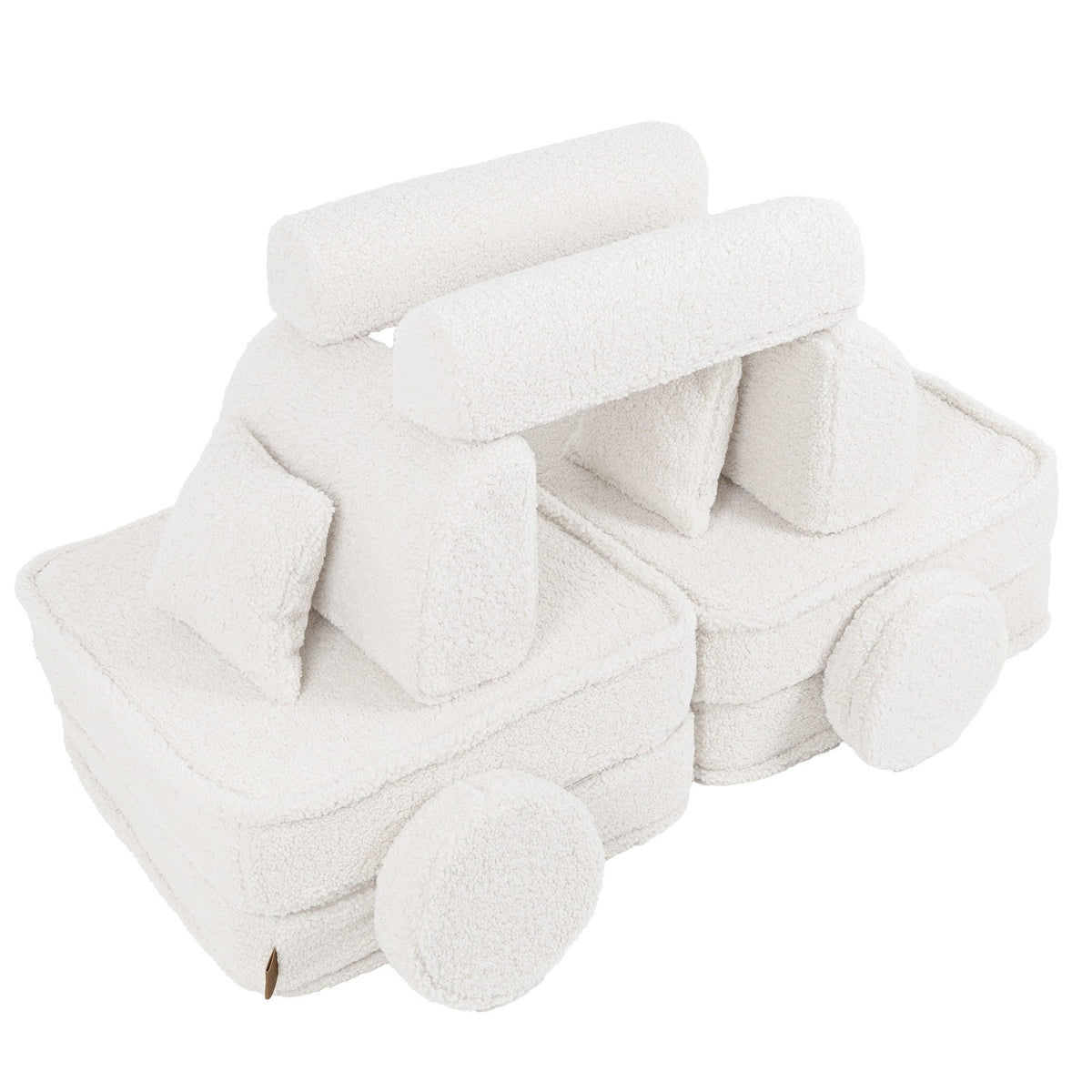 Bearly Pocket Plus Kids Sofa, Off White