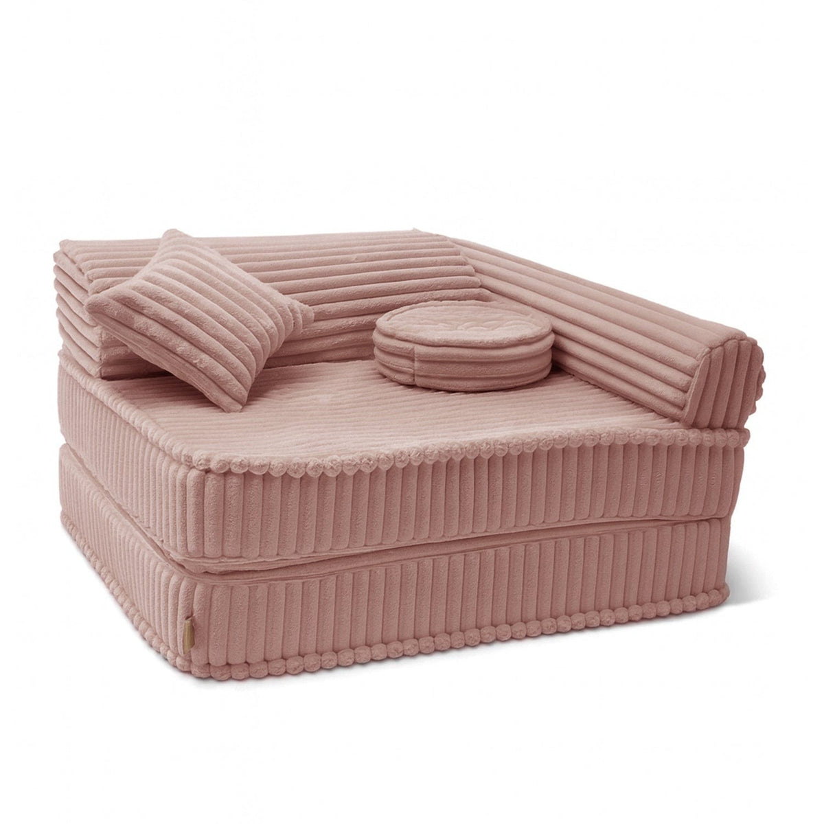 Churros Kids Play Armchair, 80cm, Ruby Chocolate Pink