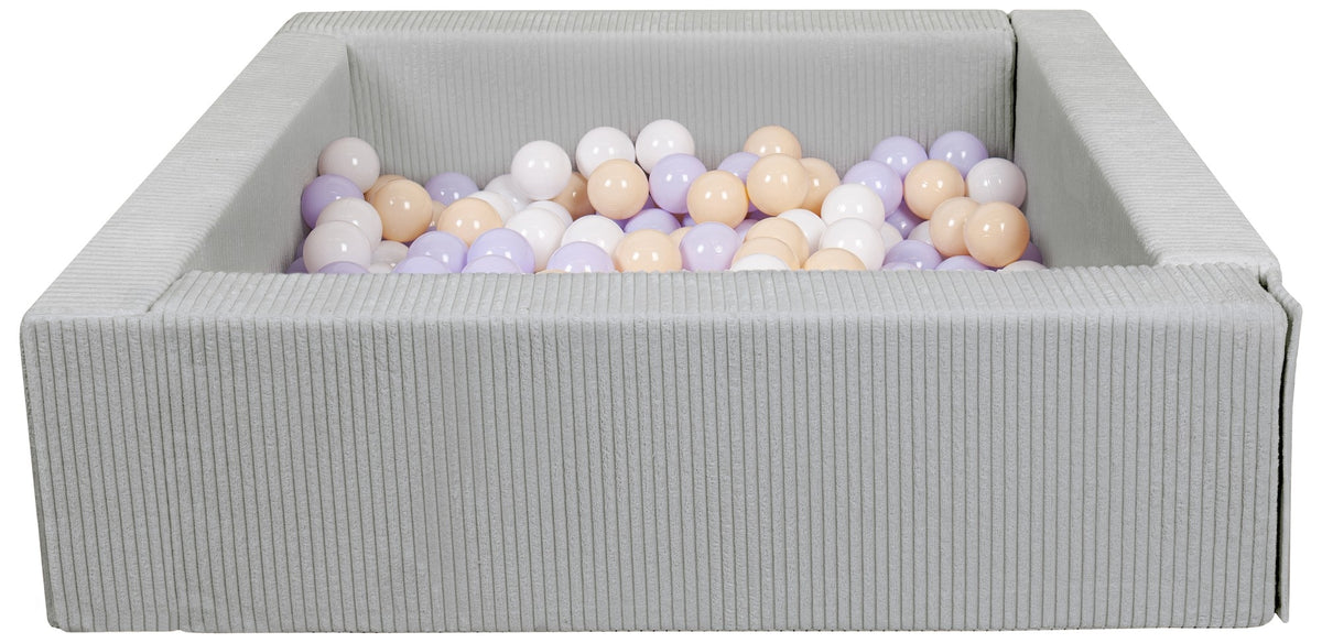 Velinda Corduroy Ball Pit with 200 Balls