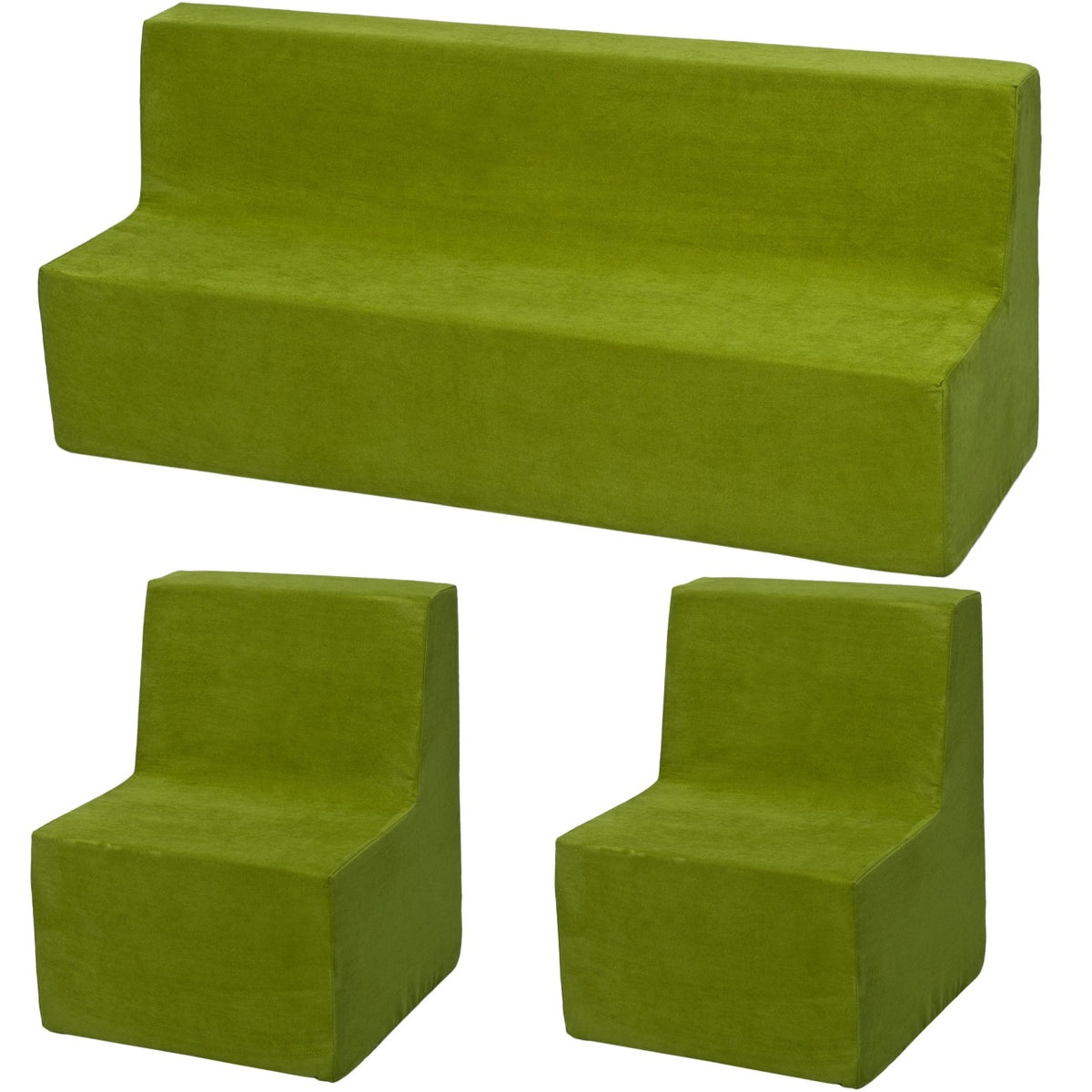 Kids Furniture Set: 2xarmchair + Sofa