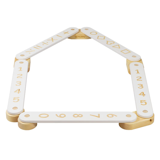 Wooden Sensory Path 5 Pieces, White