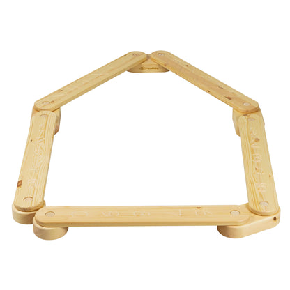 Wooden Sensory Path 5 Pieces, Natural