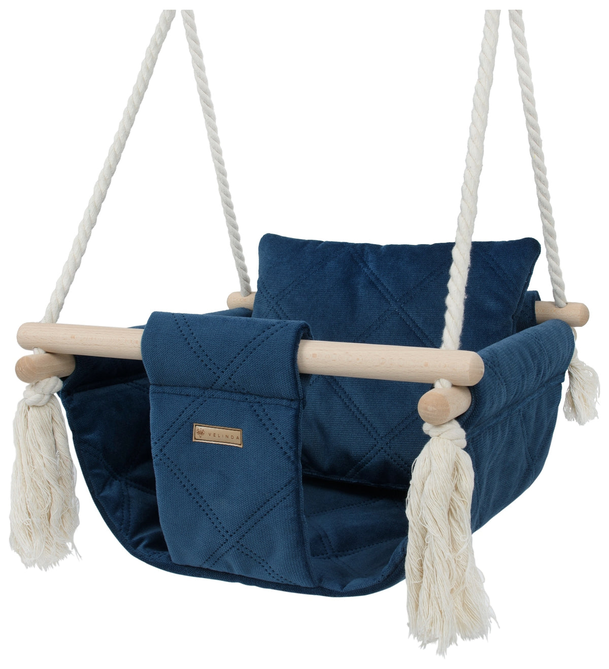 Baby Swing with Pillow, Velvet