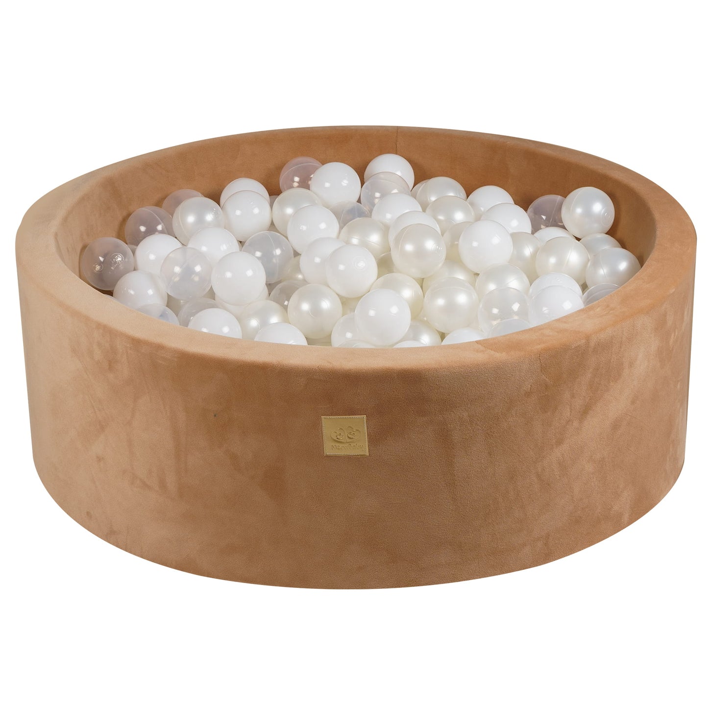 Round Ball Pit With 200 Balls, 90x30cm, Carmel, Supersoft