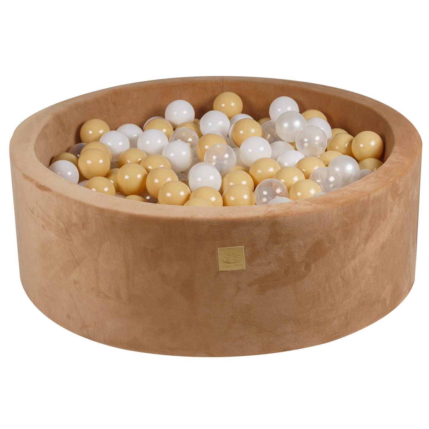 Round Ball Pit With 200 Balls, 90x30cm, Carmel, Supersoft