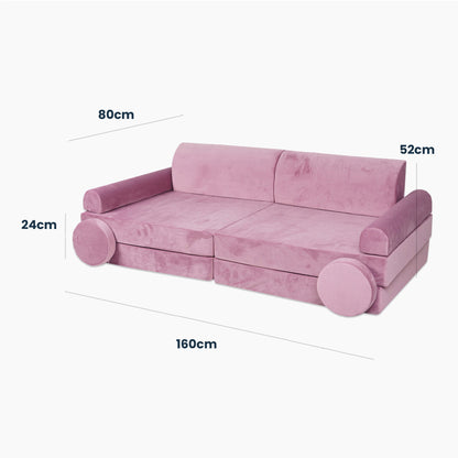 Premium Children's Sofa, Pink