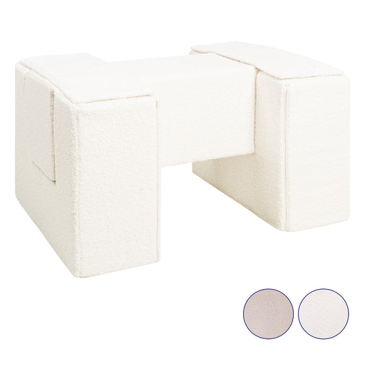Bouclé Footbridge Set of 3 Large Foam Blocks
