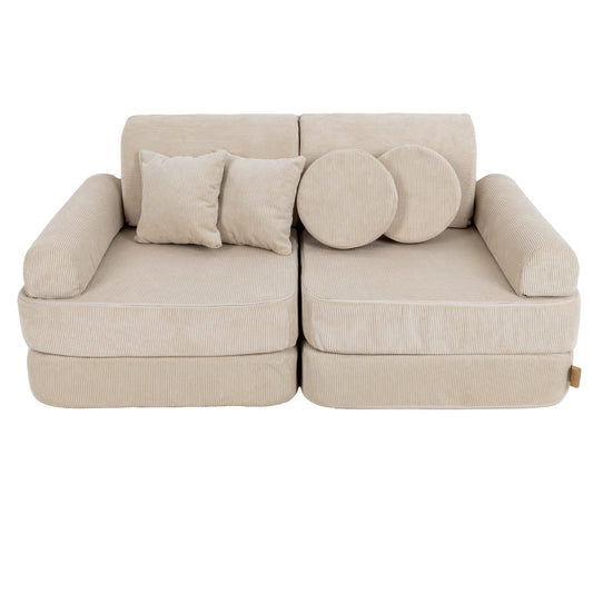 Pocket Sofa Plus Slimcord Ecru