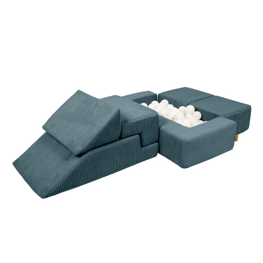 Aesthetic Sofa Bricks Turquoise