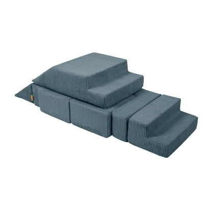 Aesthetic Sofa Bricks Turquoise