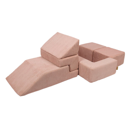 Aesthetic Sofa Bricks Powder Pink