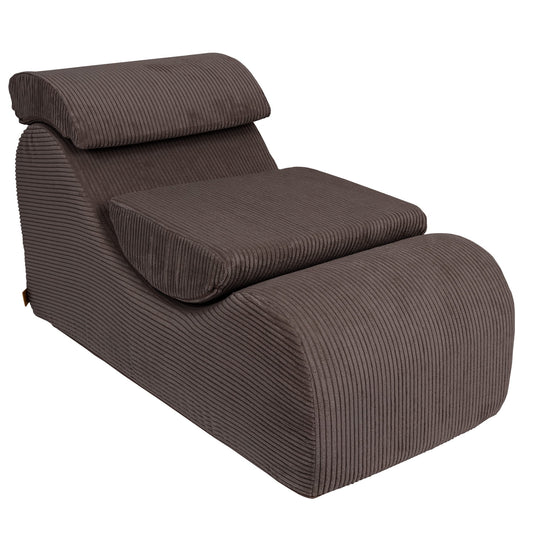 Wave Lounger Aesthetic Brown