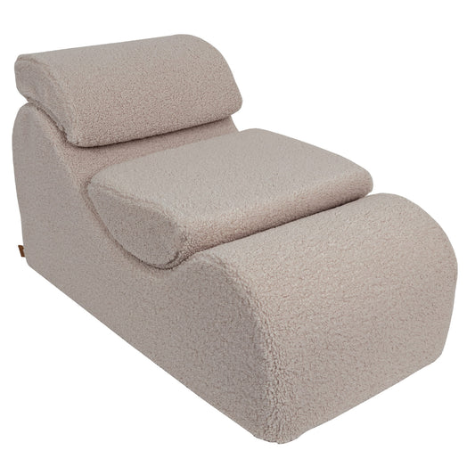 Wave Lounger Bearly Light Grey