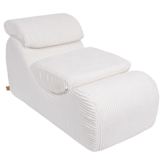 Wave Lounger Furrycord White