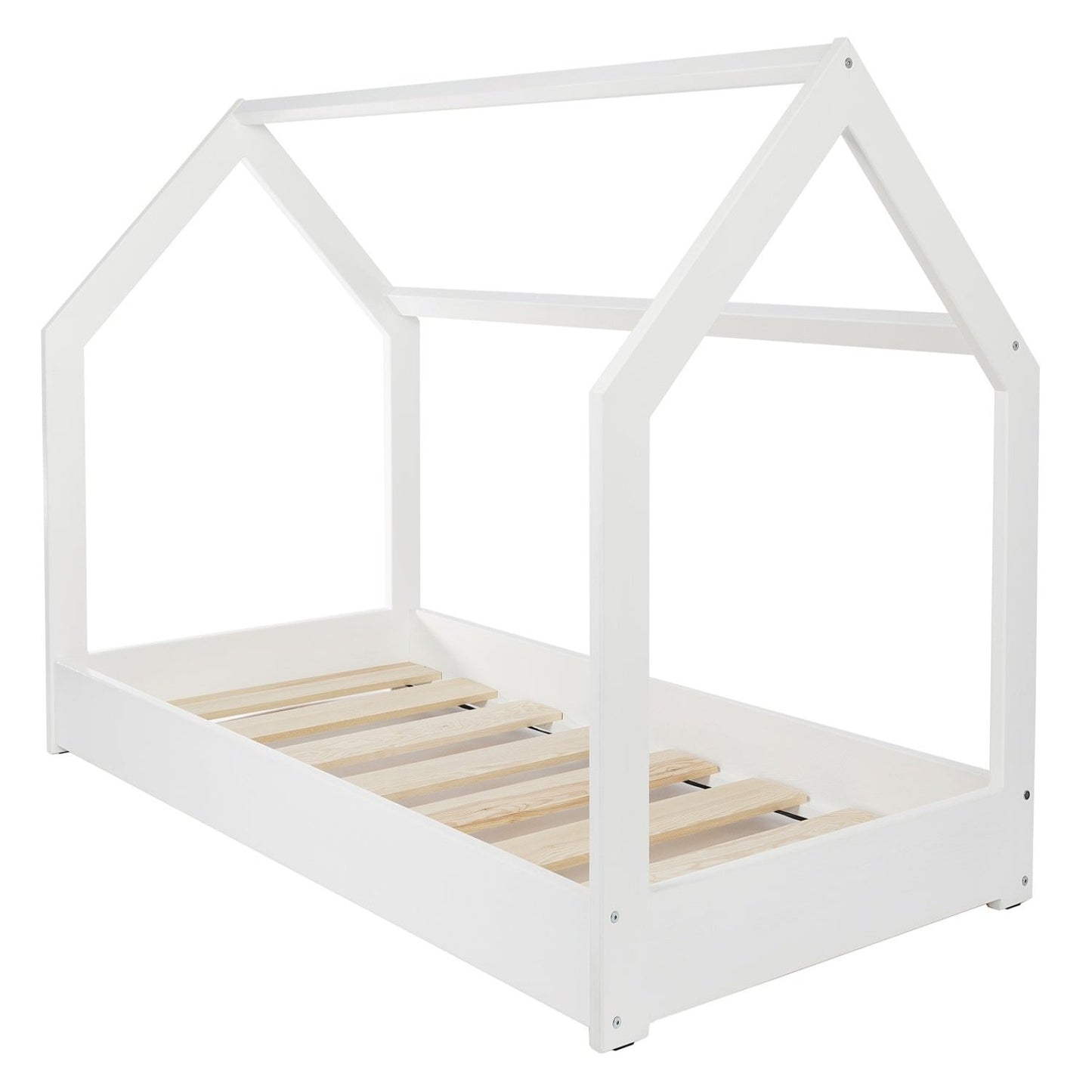 Velinda Kids Bed - Scandinavian Style - Pine Wood - 135cm Height - Fits 190x90cm Mattress