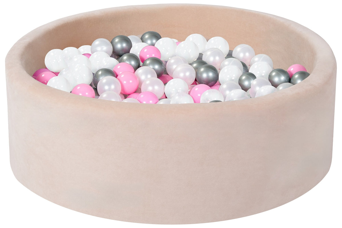 Velvet Ball Pit with 200 Balls