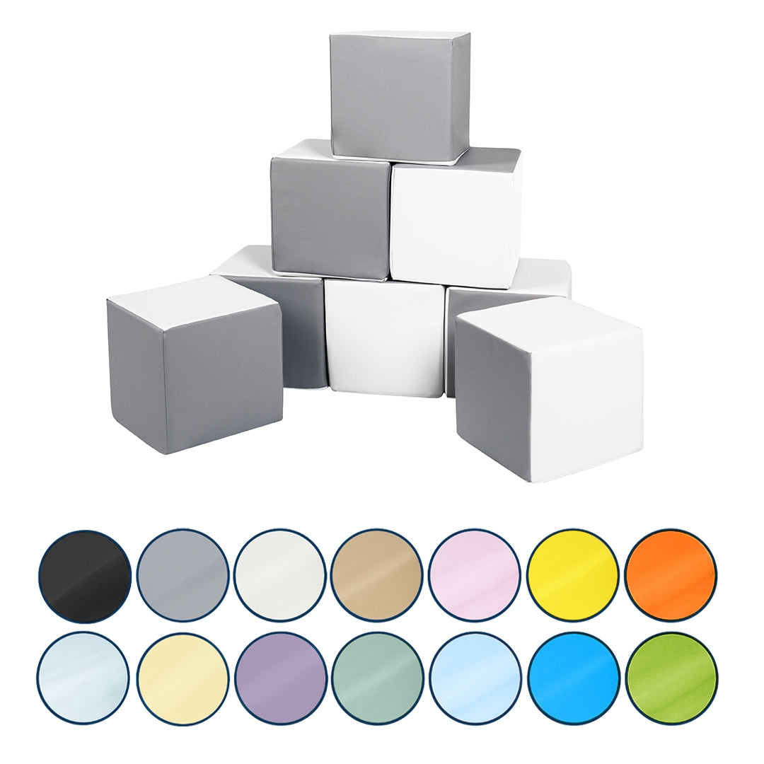 Velinda Foam Cube Set, 8 Blocks