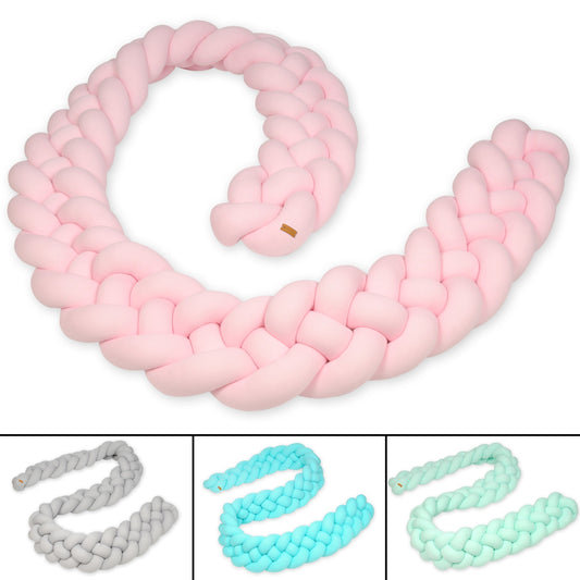 Baby Cot Bumper, Knot Cushion Approx 3,2m