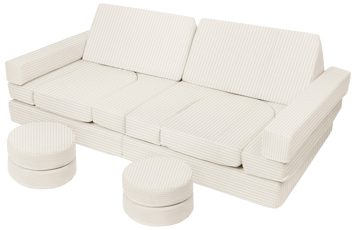Modular Kids Sofa, Foam Blocks with Steering Wheel